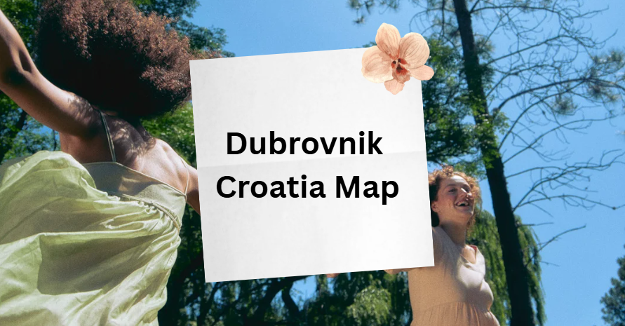 Dubrovnik Croatia Map