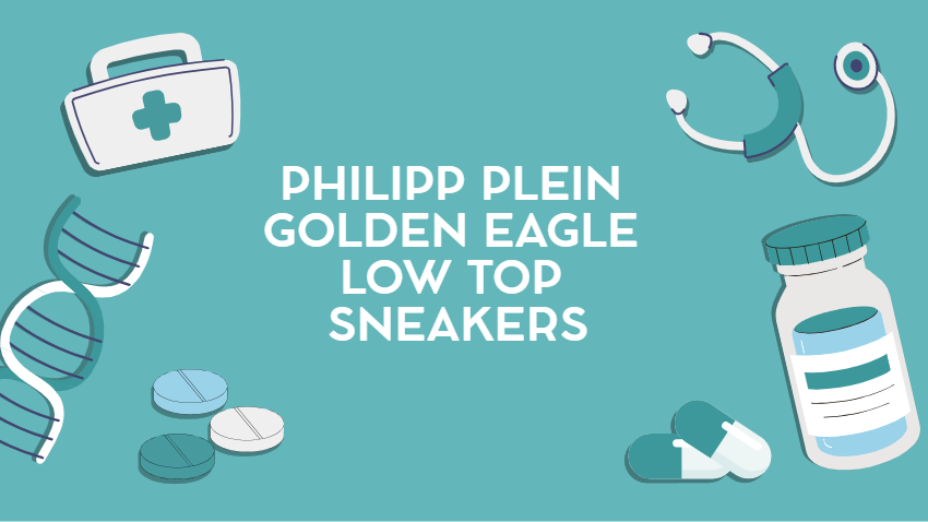 Philipp Plein Golden Eagle Low Top Sneakers