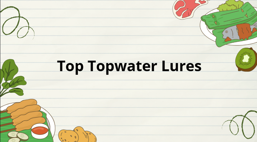 top topwater lures