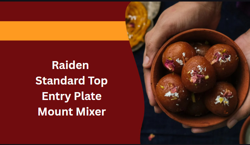 Raiden Standard Top Entry Plate Mount Mixer