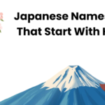 Japanese Names That Start With K